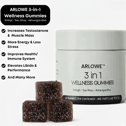 Arlowe Elixir™ – 3-in-1 Vitality Gummies