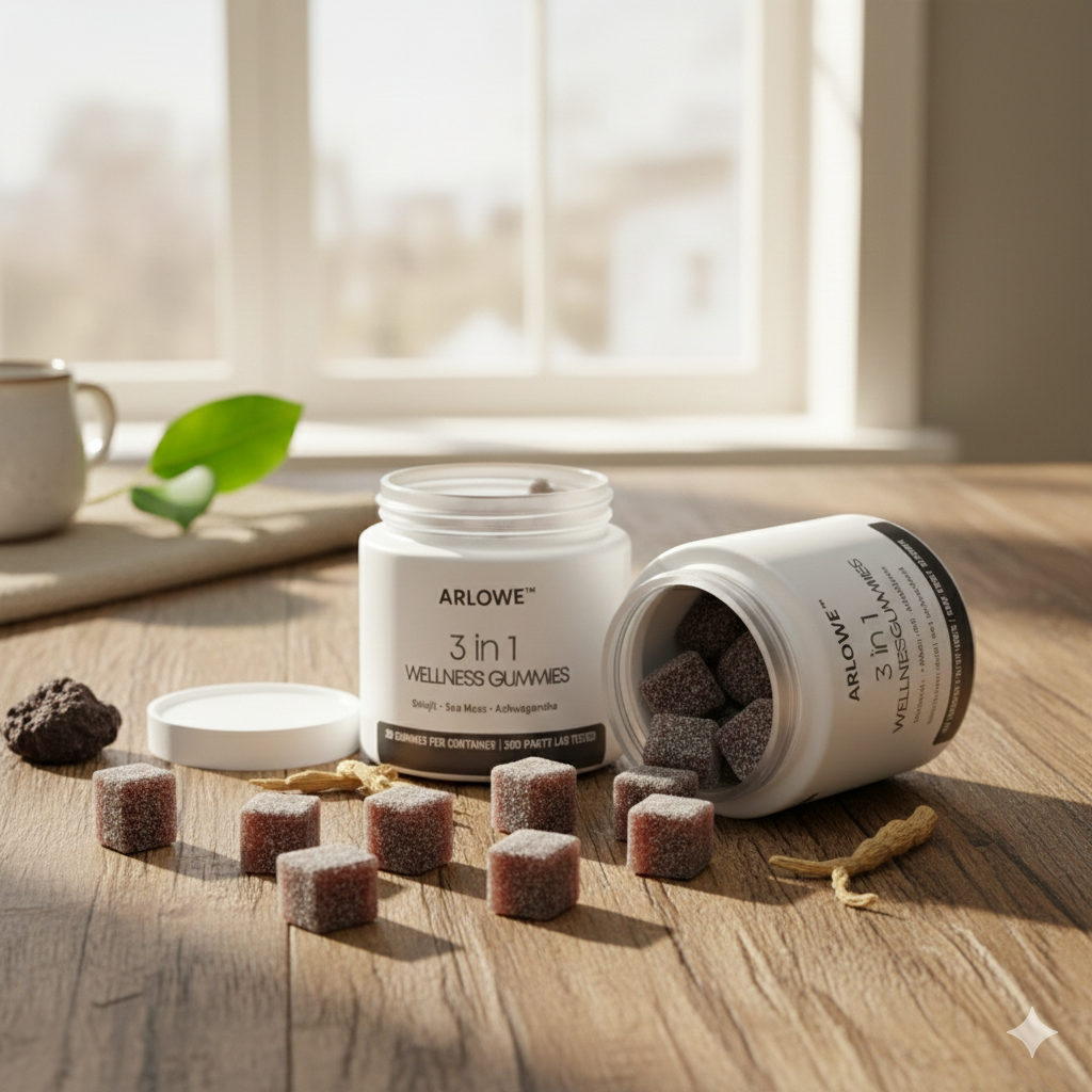 Arlowe Elixir™ – 3-in-1 Vitality Gummies